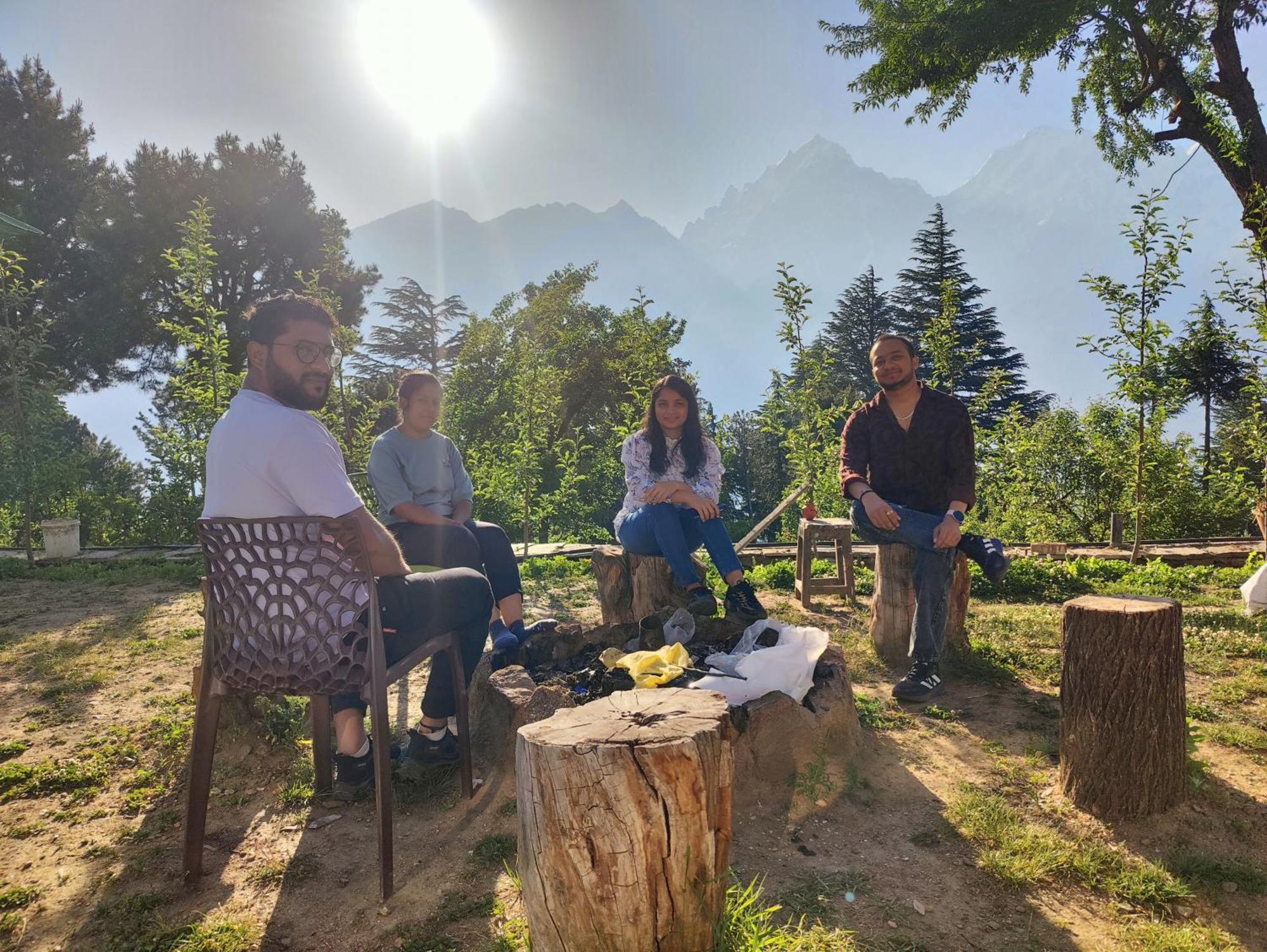 Silk Route Home Stay Kalpa Exterior photo