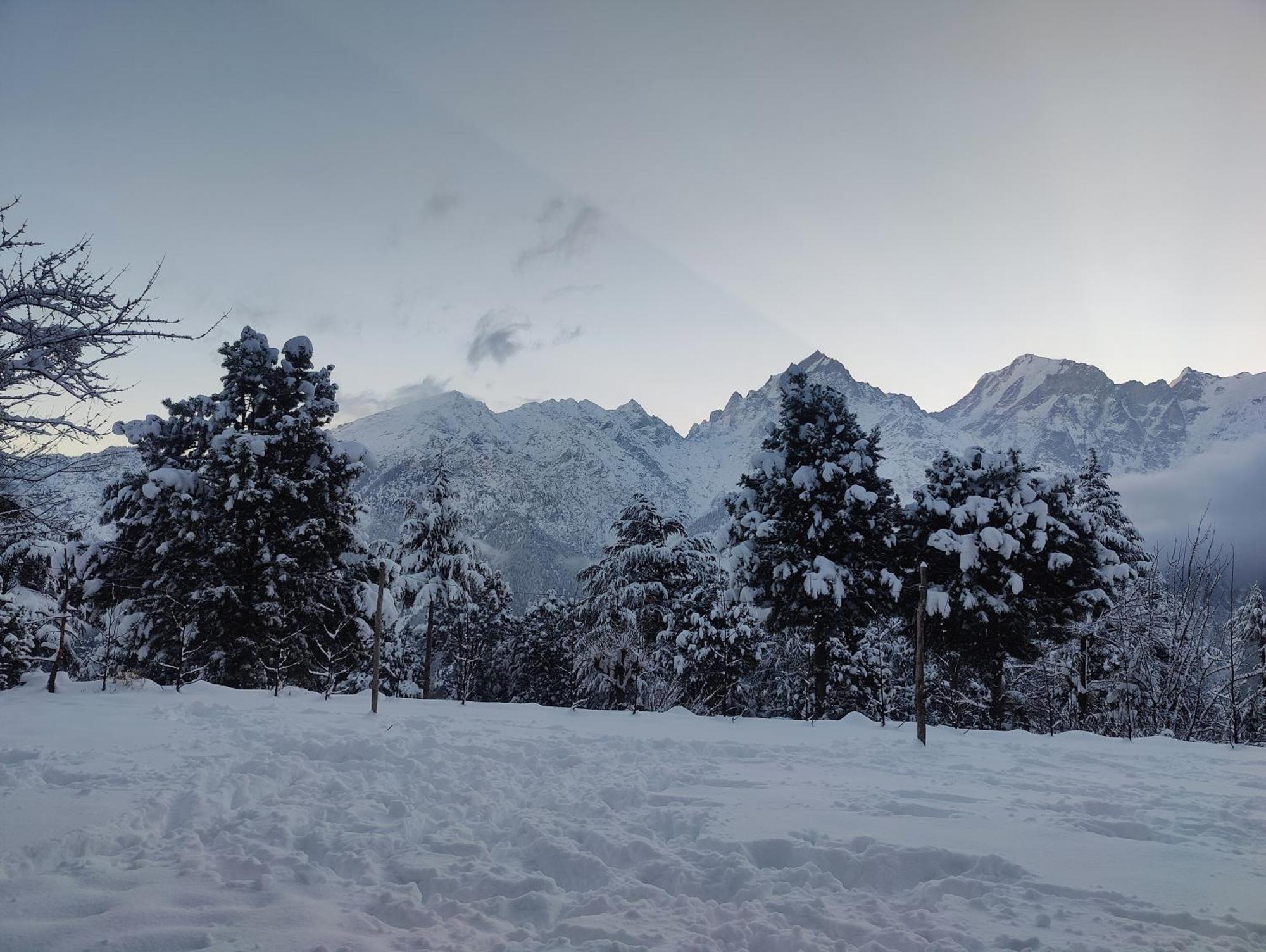 Silk Route Home Stay Kalpa Exterior photo